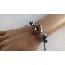 Shamballa s nacvakávacím knoflíkem